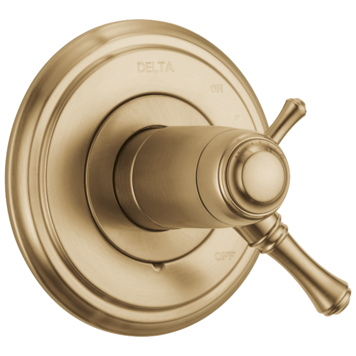 DELTA Cassidy TempAssure 17T Series Valve Only Trim — Champagne Bronze