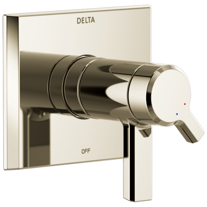 DELTA Pivotal TempAssure 17T Series Valve Only Trim — Lumicoat® Polished Nickel