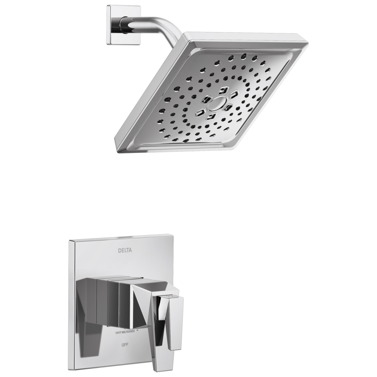 DELTA Trillian TempAssure 17T Series Shower Trim — Lumicoat® Chrome