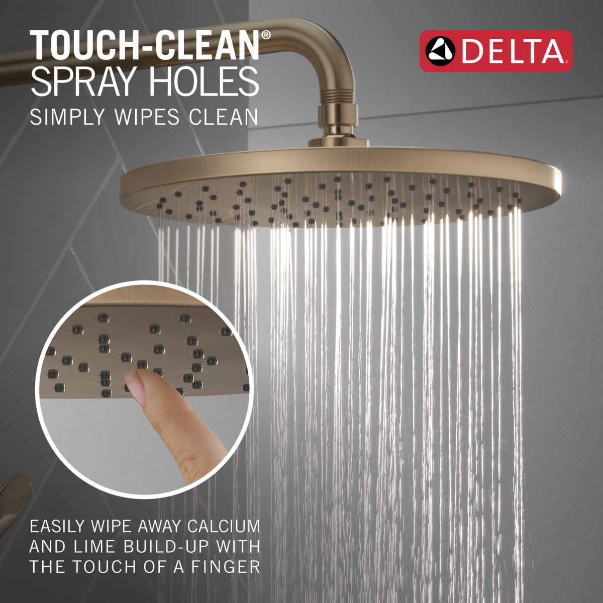 DELTA Bonacci 17T Series Shower Trim — Lumicoat® Champagne Bronze