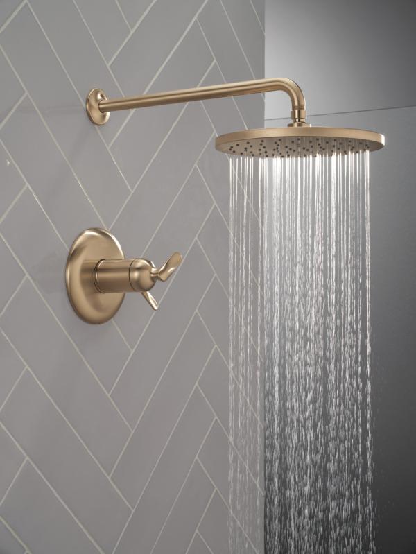 DELTA Bonacci 17T Series Shower Trim — Lumicoat® Champagne Bronze