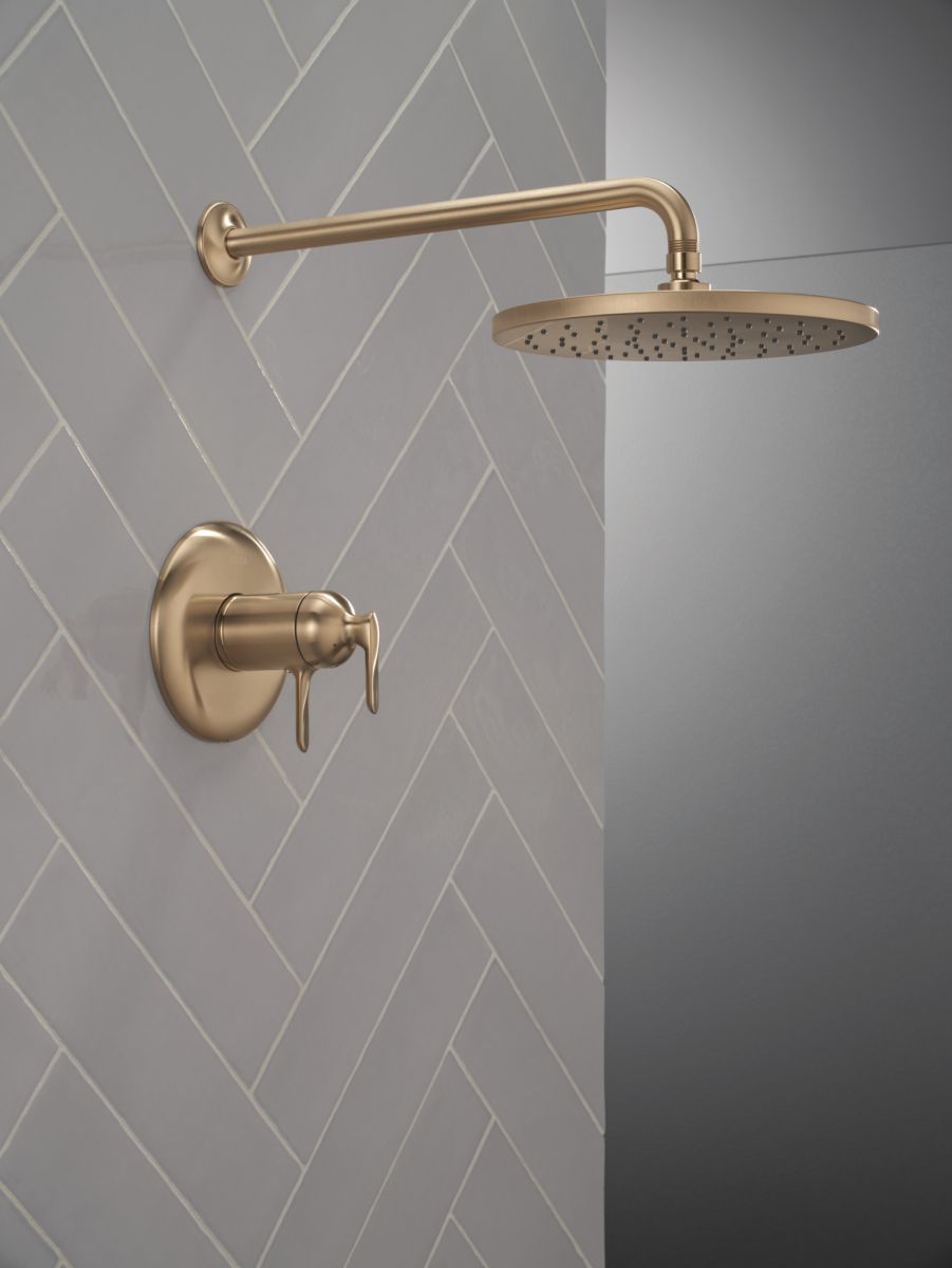 DELTA Bonacci 17T Series Shower Trim — Lumicoat® Champagne Bronze