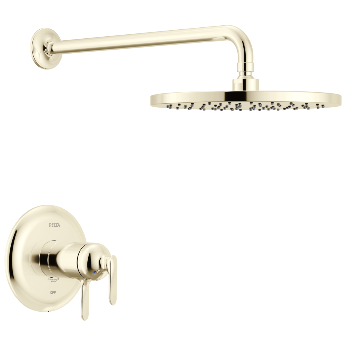 DELTA Bonacci 17T Series Shower Trim — Lumicoat® Polished Nickel