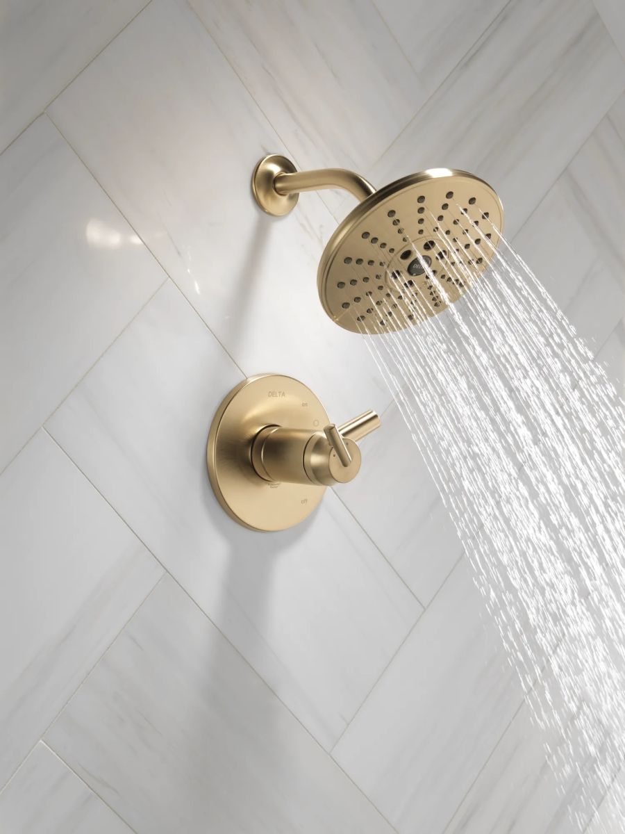 DELTA Trinsic TempAssure 17T Series H2OKINETIC Shower Trim — Champagne Bronze