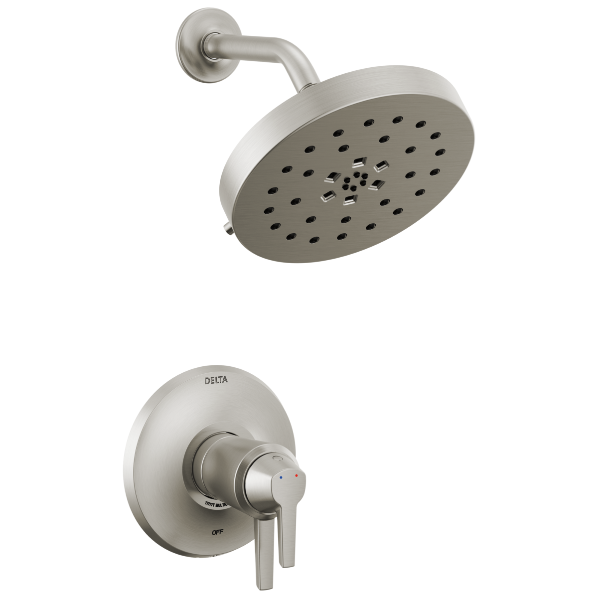 DELTA Galeon 17T Series Shower Trim with UltraSoak — Lumicoat® Stainless