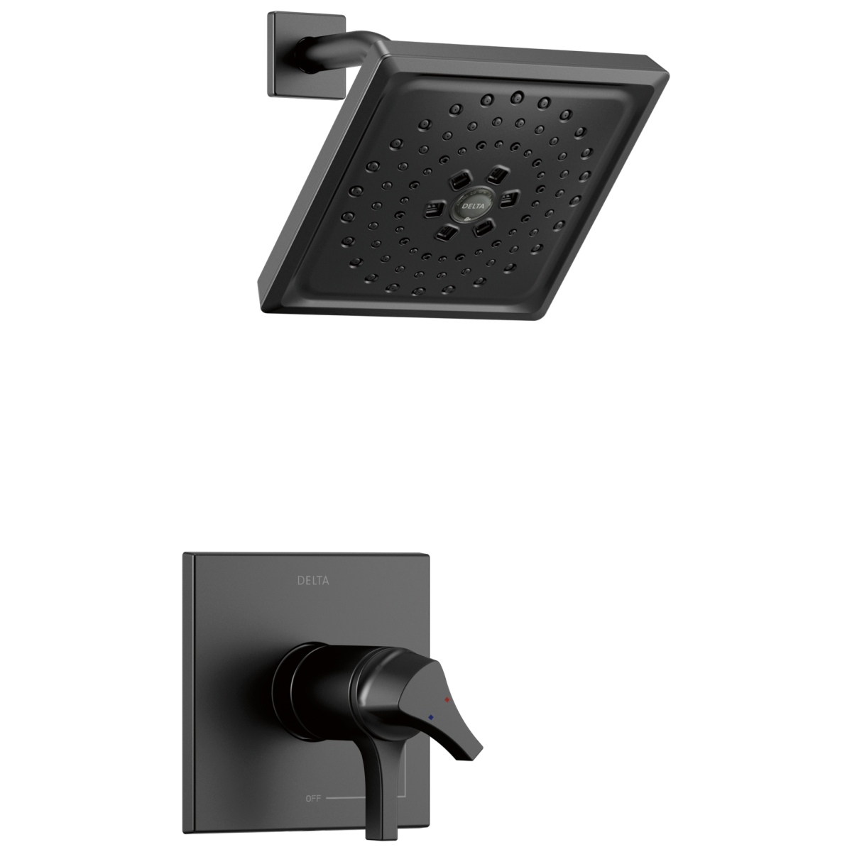 DELTA Zura TempAssure 17T Series Shower Trim — Matte Black