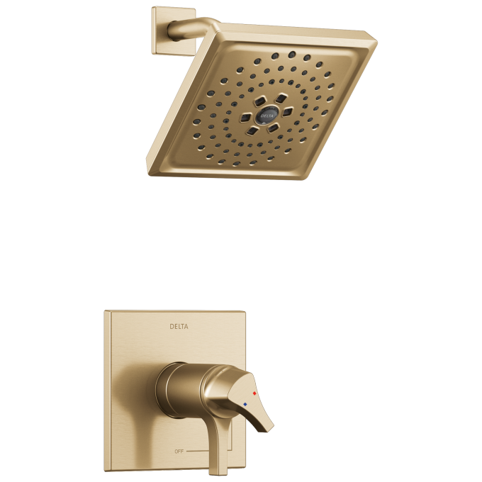 DELTA Zura TempAssure 17T Series Shower Trim — Champagne Bronze