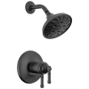 DELTA Broderick 17T Series Shower Trim — Matte Black