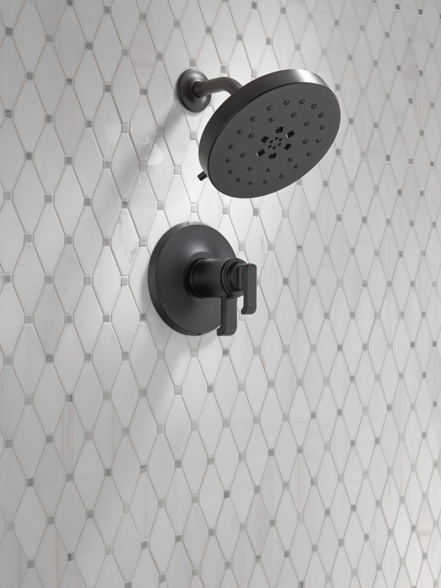 DELTA Tetra 17T Series Shower Trim — Matte Black