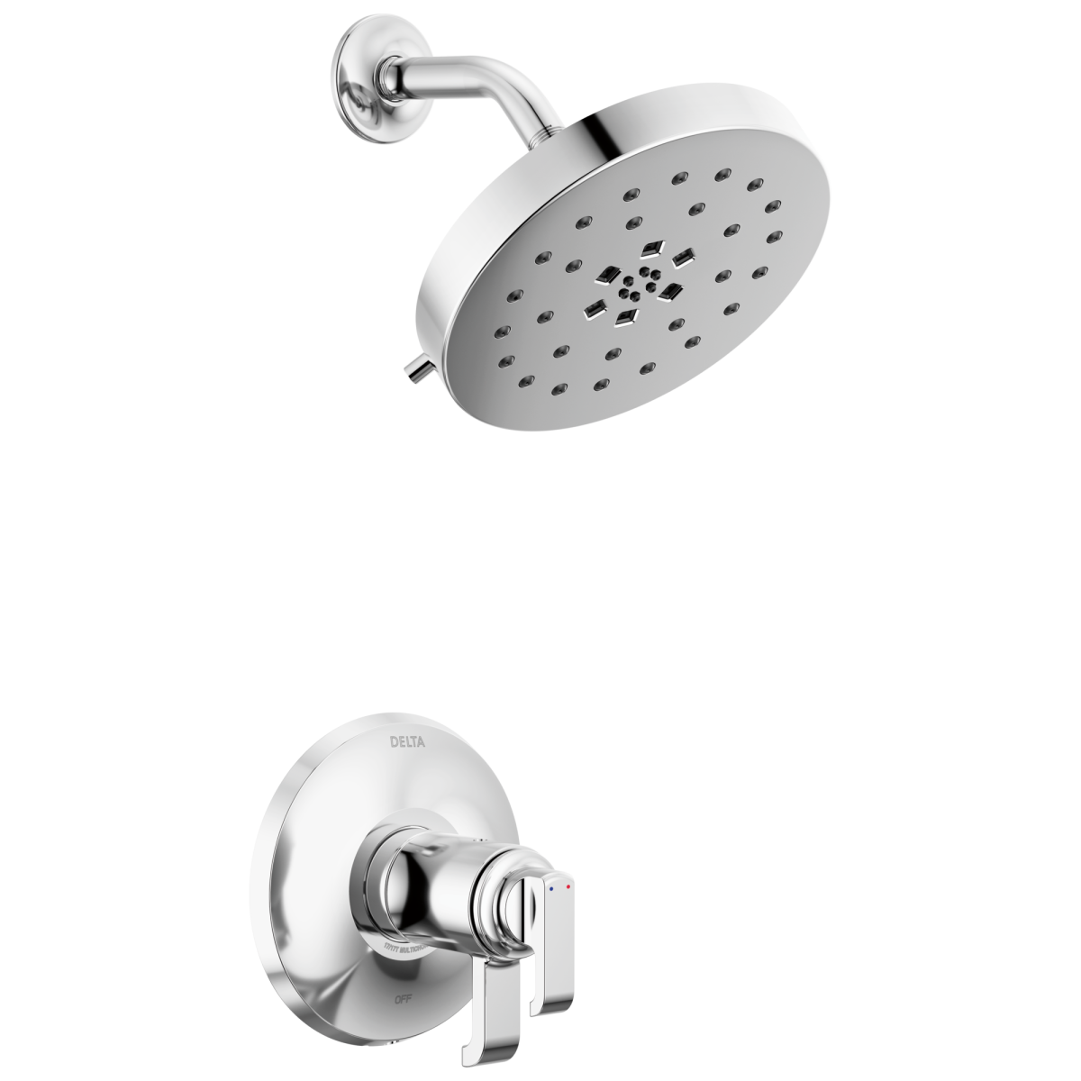 DELTA Tetra 17T Series Shower Trim — Lumicoat® Chrome