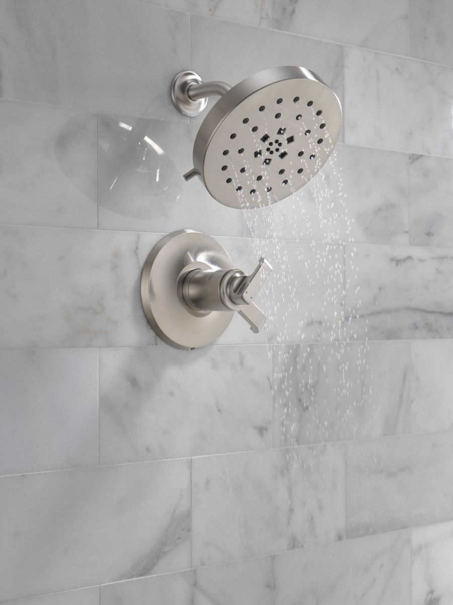 DELTA Tetra 17T Series Shower Trim — Lumicoat® Stainless