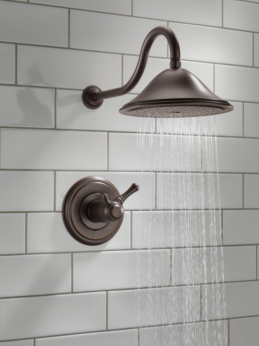DELTA Cassidy TempAssure 17T Series Shower Trim — Venetian Bronze
