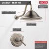 DELTA Cassidy TempAssure 17T Series Shower Trim — Stainless
