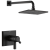 DELTA Pivotal TempAssure 17T Series H2OKINETIC Shower Trim — Matte Black