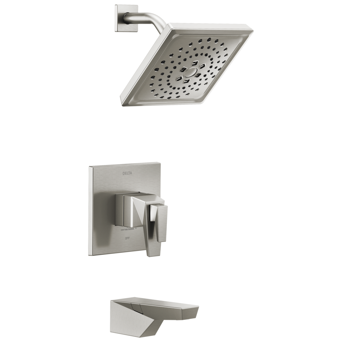 DELTA Trillian TempAssure 17T Series Tub & Shower Trim — Lumicoat® Stainless