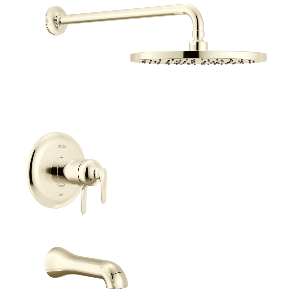 DELTA Bonacci 17T Series Tub Shower Trim — Lumicoat® Polished Nickel
