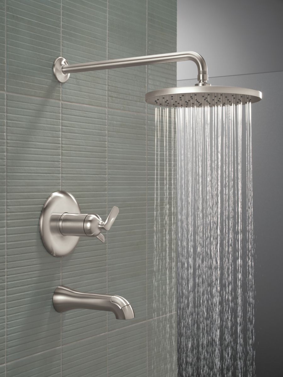 DELTA Bonacci 17T Series Tub Shower Trim — Lumicoat® Stainless