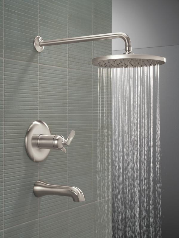 DELTA Bonacci 17T Series Tub Shower Trim — Lumicoat® Stainless