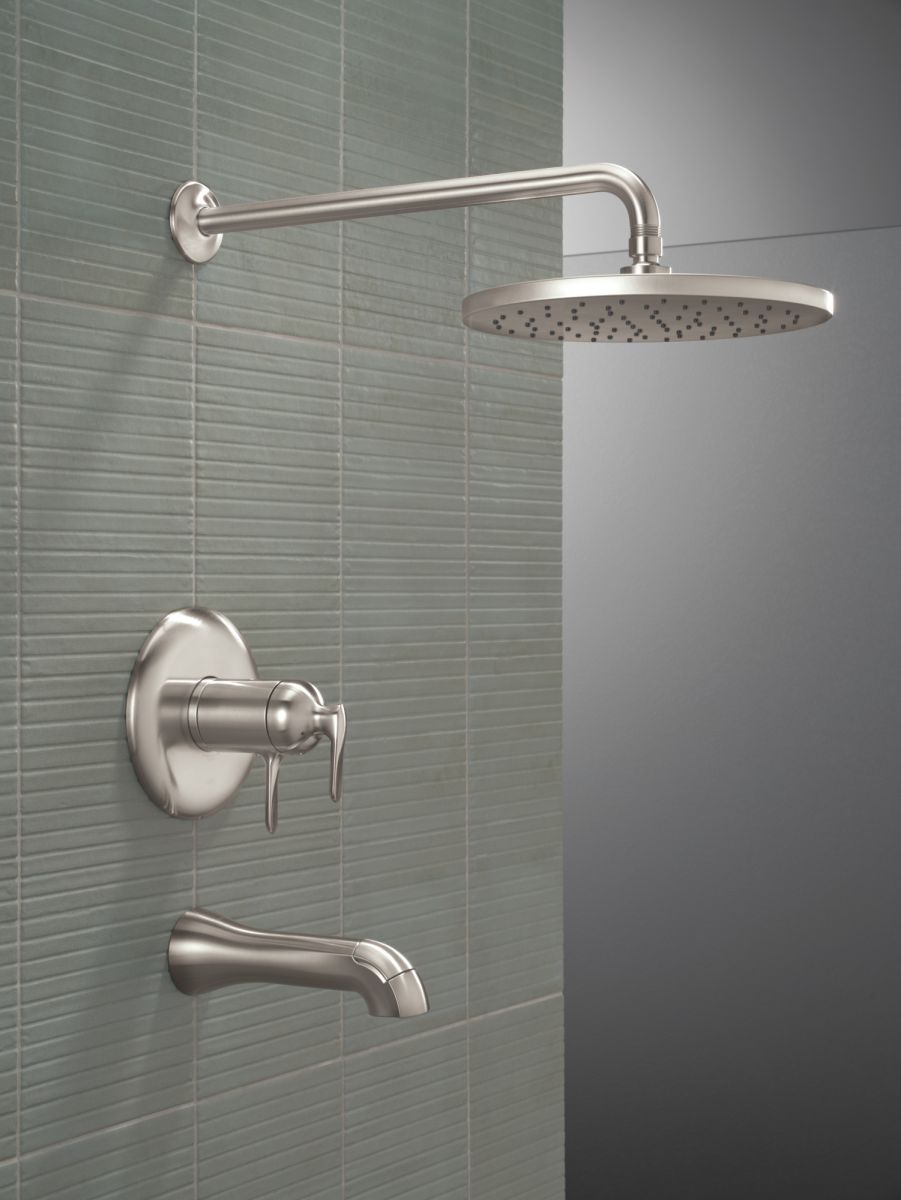 DELTA Bonacci 17T Series Tub Shower Trim — Lumicoat® Stainless