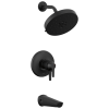 DELTA Galeon 17T S Tub Shower Trim with UltraSoak — Matte Black