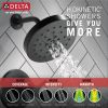 DELTA Galeon 17T S Tub Shower Trim with UltraSoak — Matte Black