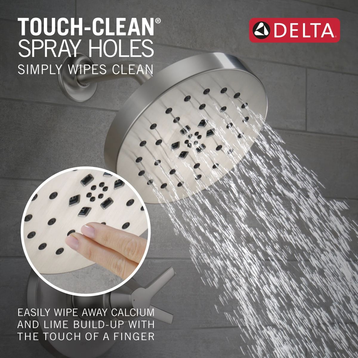 DELTA Galeon 17T S Tub Shower Trim with UltraSoak — Lumicoat® Stainless