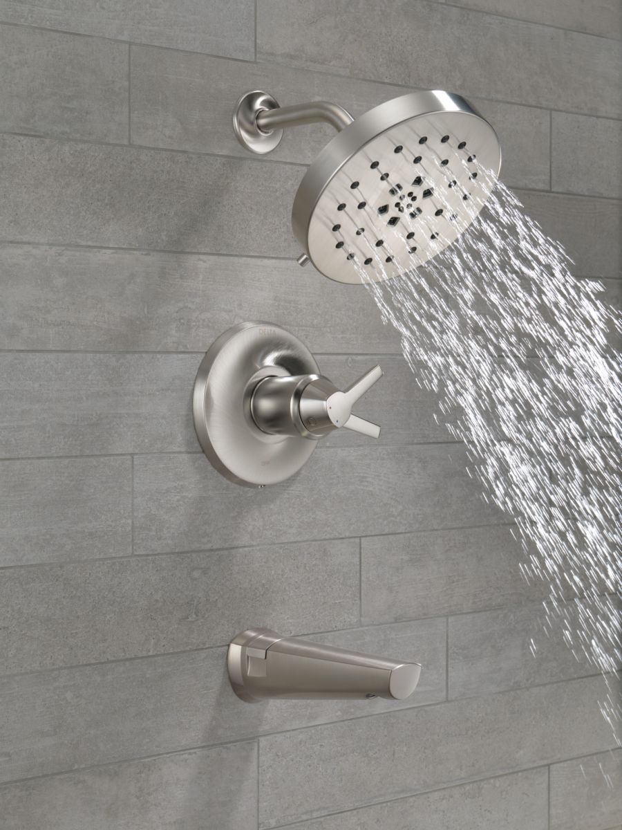 DELTA Galeon 17T S Tub Shower Trim with UltraSoak — Lumicoat® Stainless