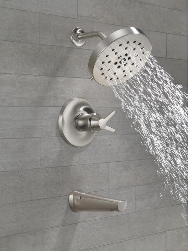 DELTA Galeon 17T S Tub Shower Trim with UltraSoak — Lumicoat® Stainless