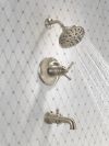DELTA Broderick 17T Series Tub Shower Trim — Lumicoat® Stainless