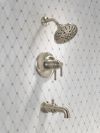 DELTA Broderick 17T Series Tub Shower Trim — Lumicoat® Stainless