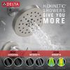DELTA Tetra 17T Series Tub Shower Trim — Lumicoat® Stainless