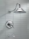 DELTA Cassidy TempAssure 17T Series Tub & Shower Trim — Chrome
