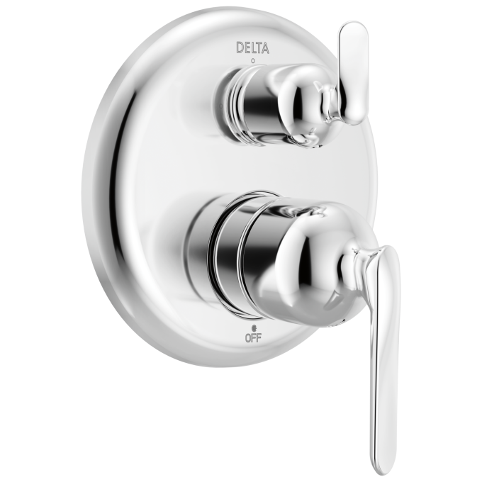 DELTA Bonacci 14 Series 3-Setting Integrated Diverter Trim — Lumicoat® Chrome