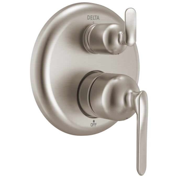 DELTA Bonacci 14 Series 3-Setting Integrated Diverter Trim — Lumicoat® Stainless