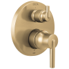 DELTA Trinsic Contemporary Monitor 14 Series Valve Trim with 3-Setting Integrated Diverter — Champagne Bronze