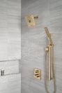 DELTA Universal Showering Components Square Wall Elbow for Hand Shower — Lumicoat® Champagne Bronze