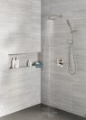 DELTA Universal Showering Components Square Wall Elbow for Hand Shower — Lumicoat® Stainless