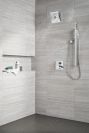 DELTA Ara Angular Modern Monitor 14 Series Valve Trim with 3-Setting Integrated Diverter — Chrome