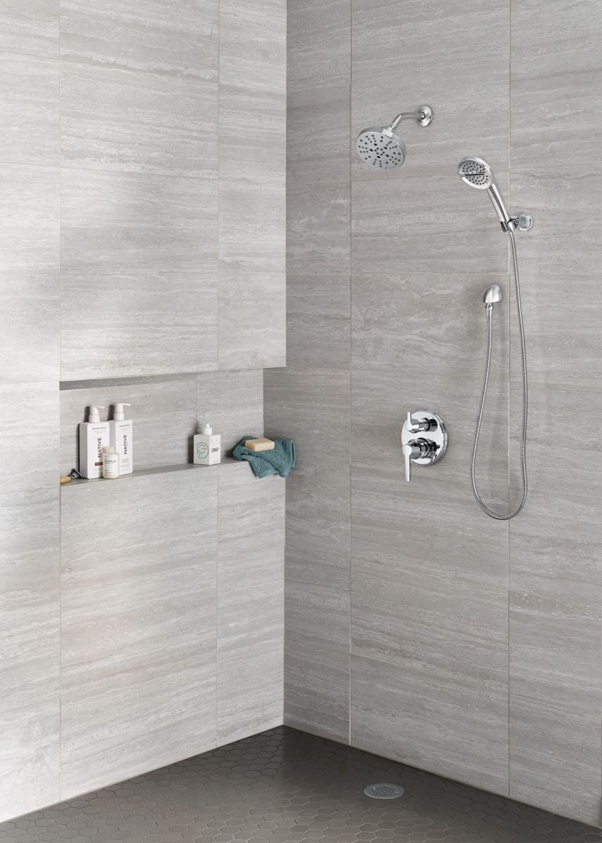 DELTA Galeon 14S Integrated Diverter Trim - 3 Setting — Lumicoat® Chrome