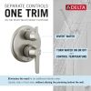 DELTA Galeon 14S Integrated Diverter Trim - 3 Setting — Lumicoat® Stainless