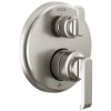DELTA Tetra 14 Series Integrated Diverter Trim with 3-Setting — Lumicoat® Stainless