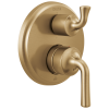 DELTA Kayra Two-Handle Monitor 14 Series Valve Trim with 6-Setting Integrated Diverter — Champagne Bronze