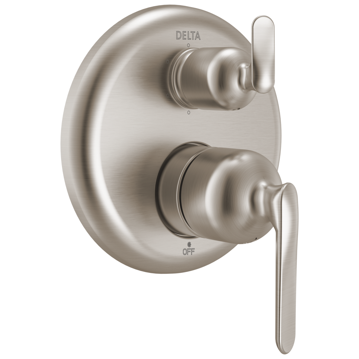 DELTA Bonacci 14 Series 6-Setting Integrated Diverter Trim — Lumicoat® Stainless