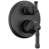 DELTA Broderick 14 Series Integrated Diverter Trim 6-Setting — Matte Black