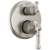DELTA Broderick 14 Series Integrated Diverter Trim 6-Setting — Lumicoat® Stainless