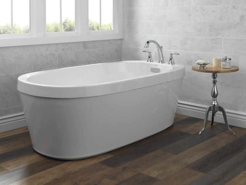 DELTA Woodhurst Roman Tub Trim — Chrome