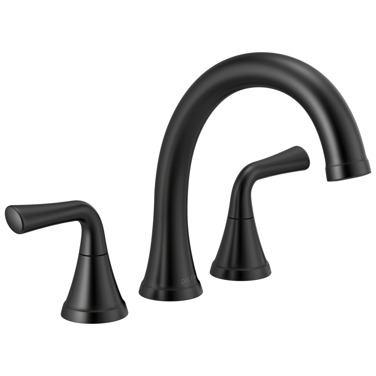 DELTA Kayra Roman Tub Trim — Matte Black