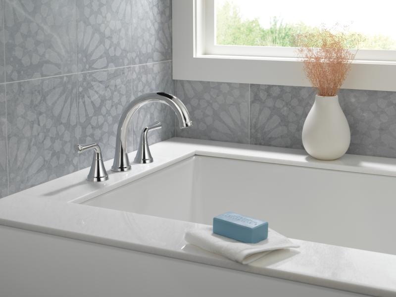 DELTA Kayra Roman Tub Trim — Chrome