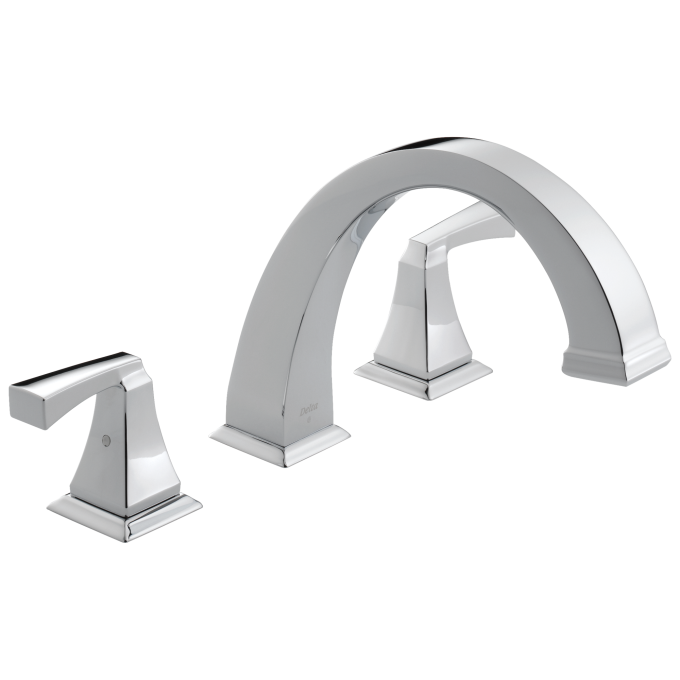 DELTA Dryden Roman Tub Trim — Chrome
