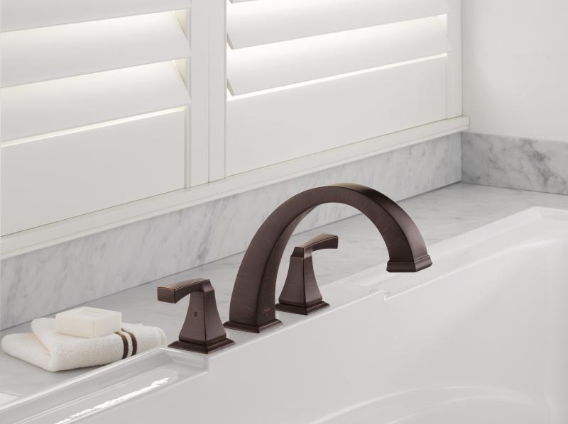 DELTA Dryden Roman Tub Trim — Venetian Bronze